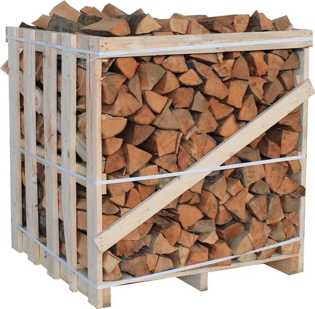 JSM Brennholz Buche 25cm kammergetrocknet 1RM/1,6SRM Palette