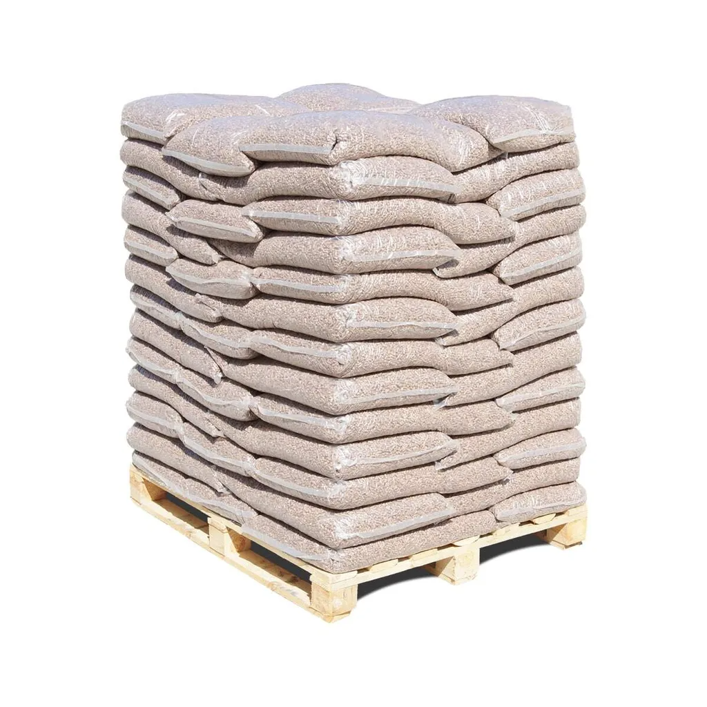 Hartholz Eiche Pellets ENplus A1 6mm 975kg Palette